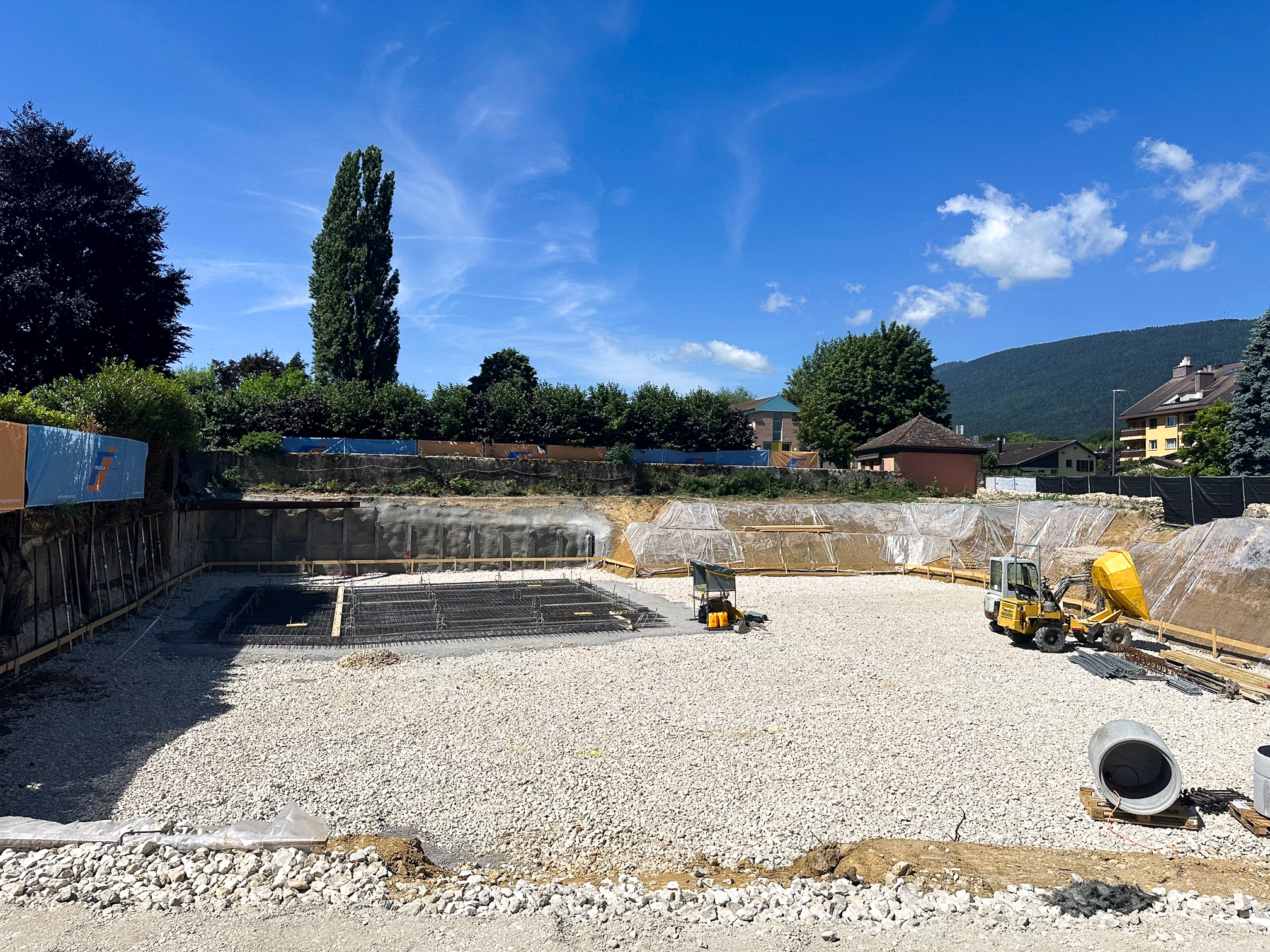 Image 01 - les terrasses des vergers : un chantier qui suscite l'enthousiasme